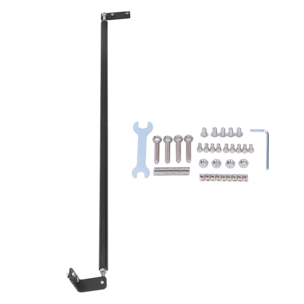 Set i aluminiumlegering S4 metalldragstång med 3D-skrivare tillbehör