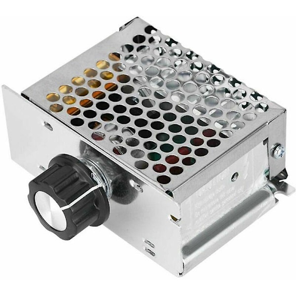 220V Motor Dæmper, AC 4000W Spændingsregulator, Motorhastigheds Dæmper, Børstet Motor Justerbart Spændingsområde 10V-220V