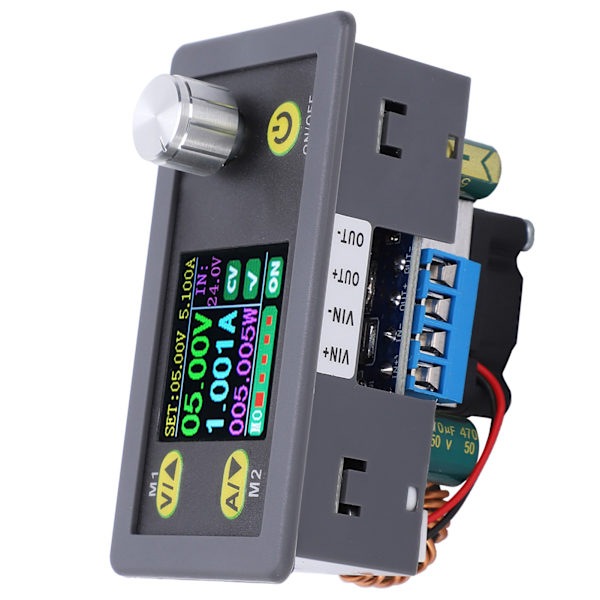Buck Boost Converter Programmerbar Spänningsregulator Strömförsörjning LCD-display WZ3605E