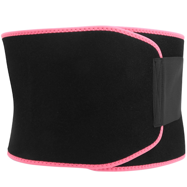 Träningsbälte för midjan, löpning, fitness, midjeformning (M) Rosa
