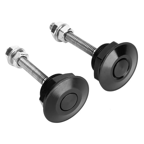 2st Universal Motorhuv Lås Snabbkoppling Tryckknapp Stötfångare Clip Lås 32mm/1.3in