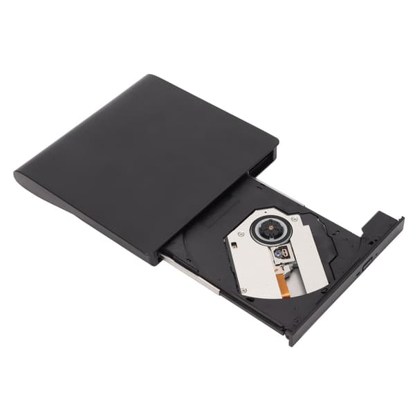 Extern DVD-enhet USB 3.0 Bärbar CD DVD Extern enhet USB-driven Ultratunn för stationär bärbar dator Allmänt för Windows