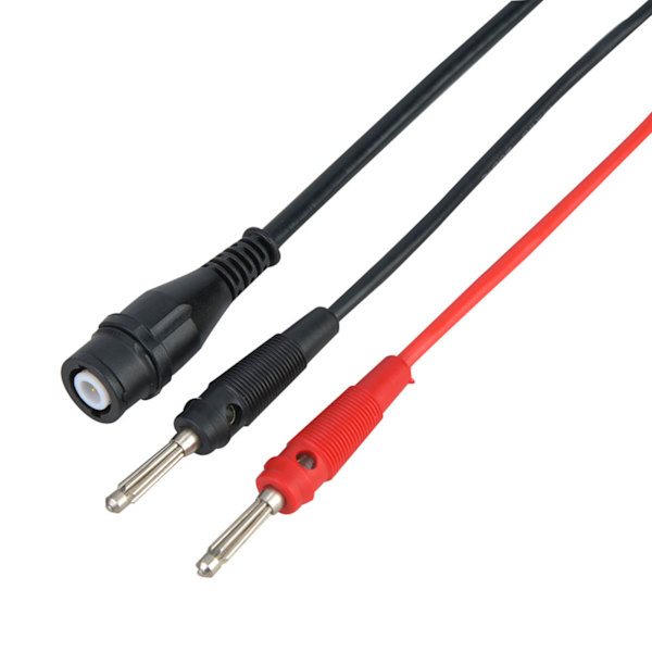 P1203 BNC hankontakt till bananplugg Koaxialkabel Oscilloskop testkabel 120 cm