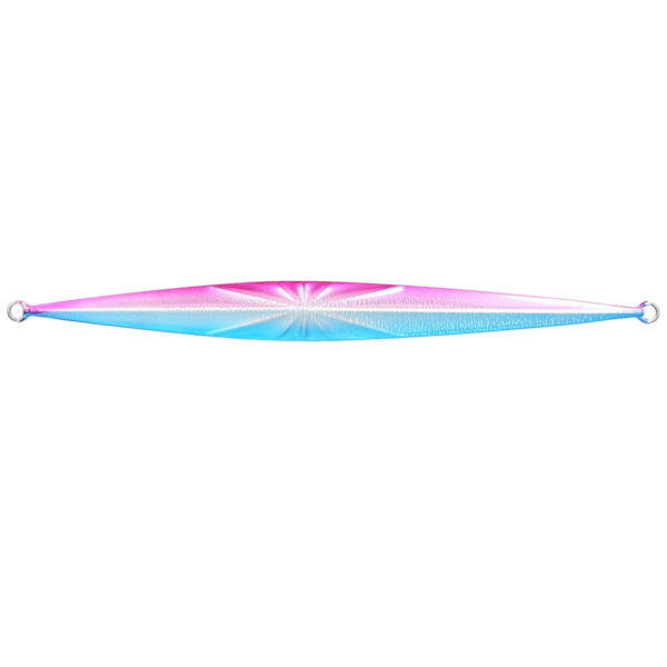 Fiskesluk agn synkende lodd metallvekter fiskeutstyr 25cm 300g for grouper tunfisk hvit lilla