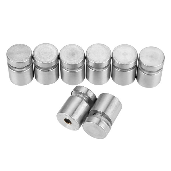 20st M16*20mm Rostfritt stål SS304 Glas Standoff Annonsera Fäststift Skylt Monteringshårdvara