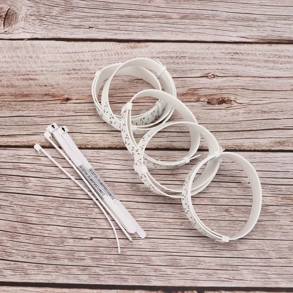 5 stk. ringmåler UK fingerarmbåndsmåler smykker måletilbehør