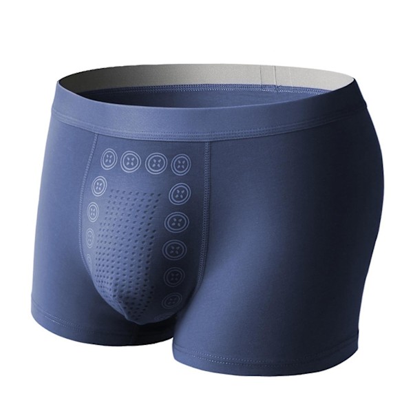 Energifältsterapi Magnetiska Boxerbriefs för Män | Energetisk Komfort 2XL Ljusblå