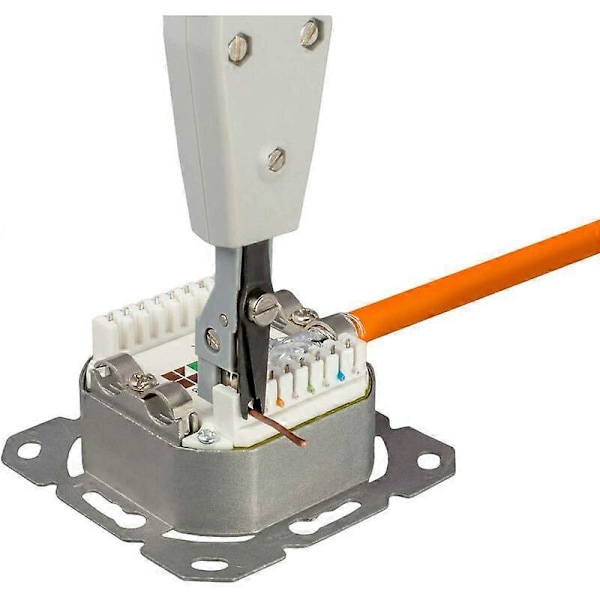 Punch Down Værktøj LAN DSL ISDN Netværk Patch Saks til Netværksstik Montering Kabel Patch Panel LSA CAT5 CAT6 CAT7