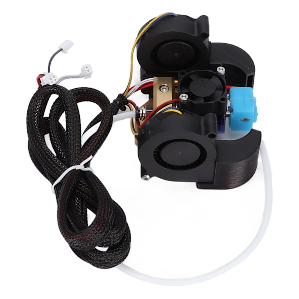 Helt metal V6 Hotend God varmeafledning Installer Udskift nemt Bred kompatibilitet 3D-printertilbehør med 3 ventilatorer