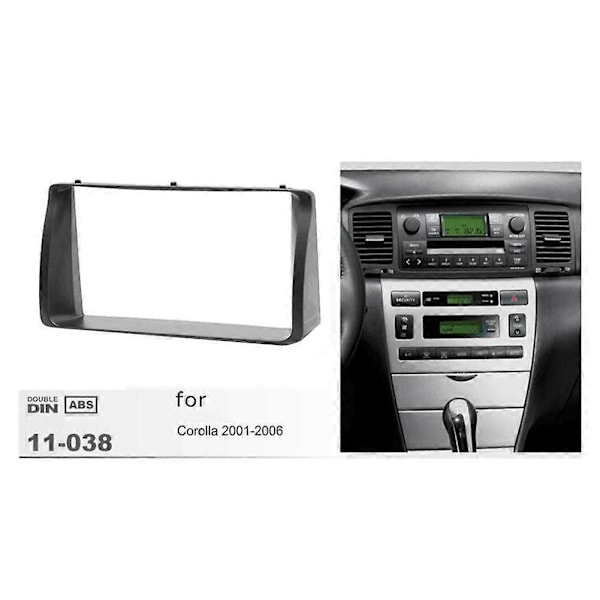 Bilinstrumentbräda Ram Radio Fascia Dash MP5-spelare för