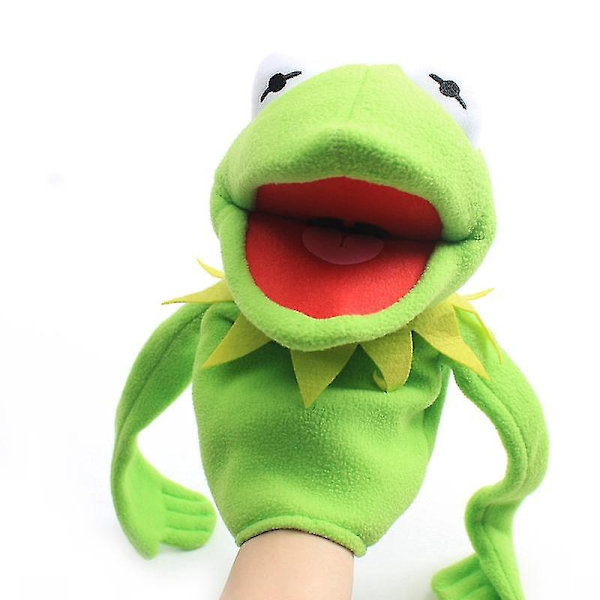 23,62-tums söt tecknad Comey Frog Plysch handdockor - Creative Sesam Street Doll för barns födelsedagspresent