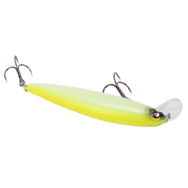 Hård falsk bete 18g Minnow Lure Swimbaits Rostskydd för långskott Saltvatten Båtfiske#3