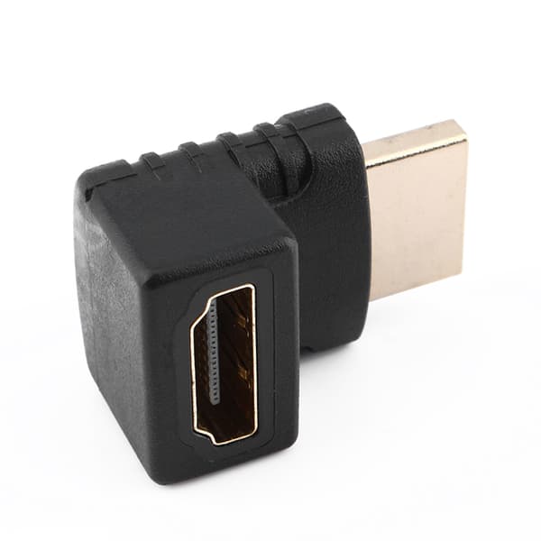 HDMI Hann til HDMI Hunn Kabeladapter Adapter Konverter Utvider 270 Graders Vinkel