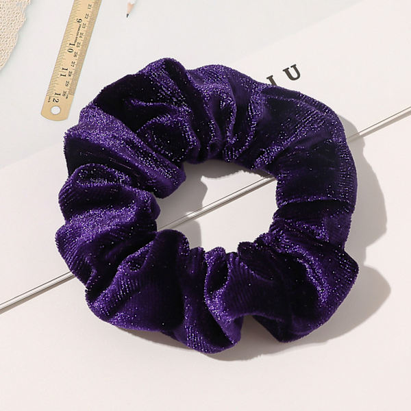 10 kpl:n hiusrypyt Simple Fashion Candy Color Velvet Elastic Scrunchies Hiussolmiot Lahjat naisten tytöille