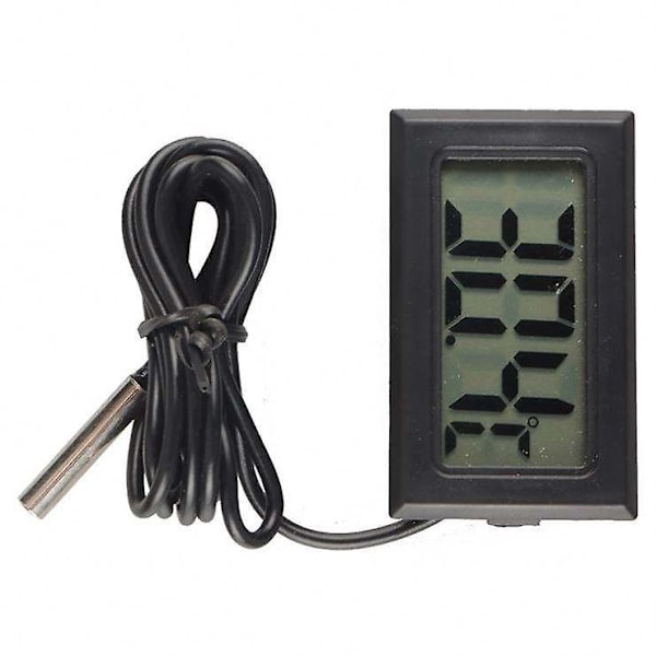 Digitaalinen LCD-lämpömittari (5 kpl) - Tarkka lämpötilan mittaus jääkaapille ja vedelle (Fahrenheit)