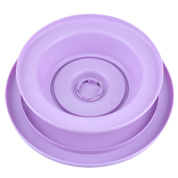 Kakkukoristeluun kääntöpöytä Pyörivä Pyörivä jalusta Leivonnaisten set (violetti)