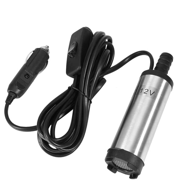 38 mm elektrisk vattenpump i rostfritt stål DC oljeöverföringspump för jordbruksutrustning 12V