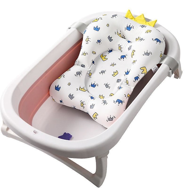 Babybadkudde - Halksäker Stödplats för Säkert och Bekvämt Bad
