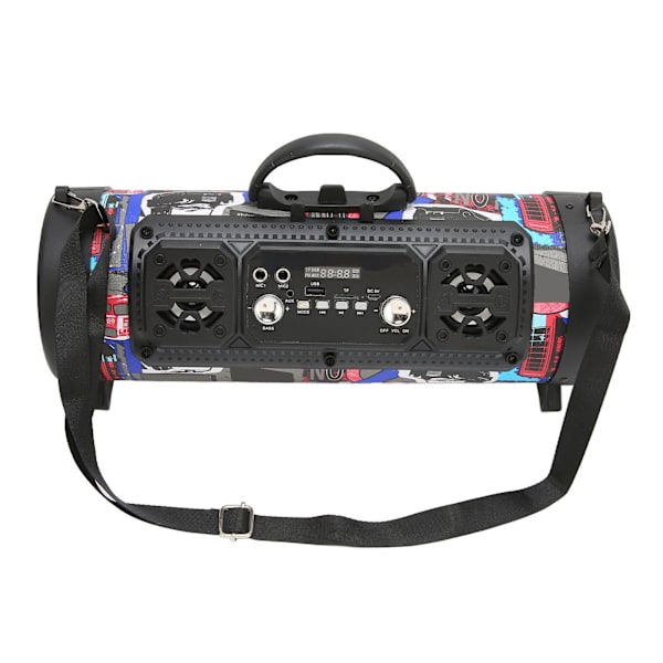 Bluetooth -kaiuttimet Graffiti RGB Langaton kaiutin ääniliitännällä subwooferilla kotijuhliin ulkona retkeilyyn