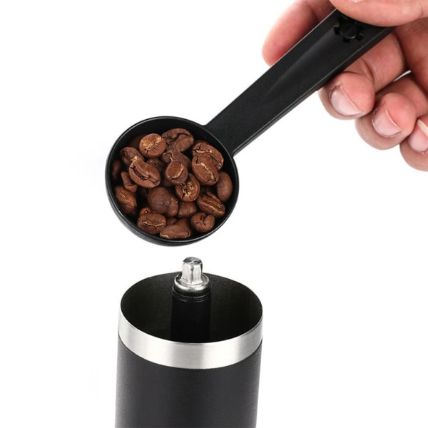 Manuell kaffebønnekvern Håndkaffemaskin med spiralkeramisk slipekjerne
