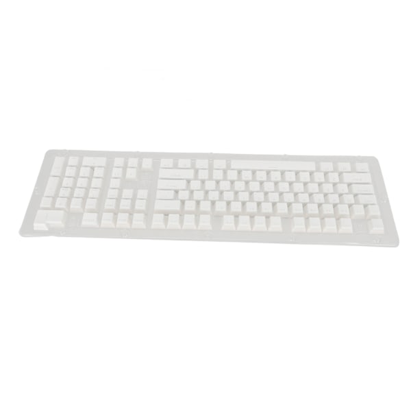 PBT Tangentbord Hög Låg Layout Dubbellager 2 Färg 108 Tangenter Mekaniska tangentbord för 61 87 104 108 Tangentbord Vit