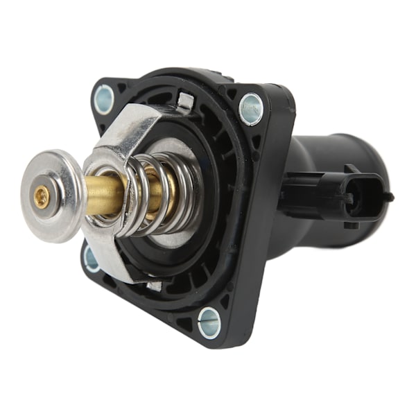 Motortermostat 1338177 1338257 Svart Metallersättning för Opel Signum Insignia Vectra C