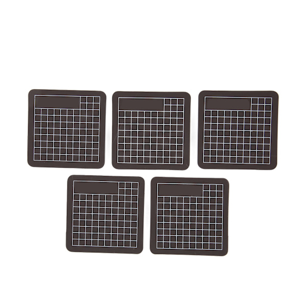 5 stk Skæremåtte PVC Mini Sød Dobbeltfarvet Selvhelbredende Skærebræt til Quiltning Syning Scrapbog 6 X 6 cm