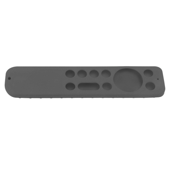 Silikonfodral för OnePlus TV Y1S Edge fjärrkontroll, mjukt, halkfritt, skyddande, mörkgrått