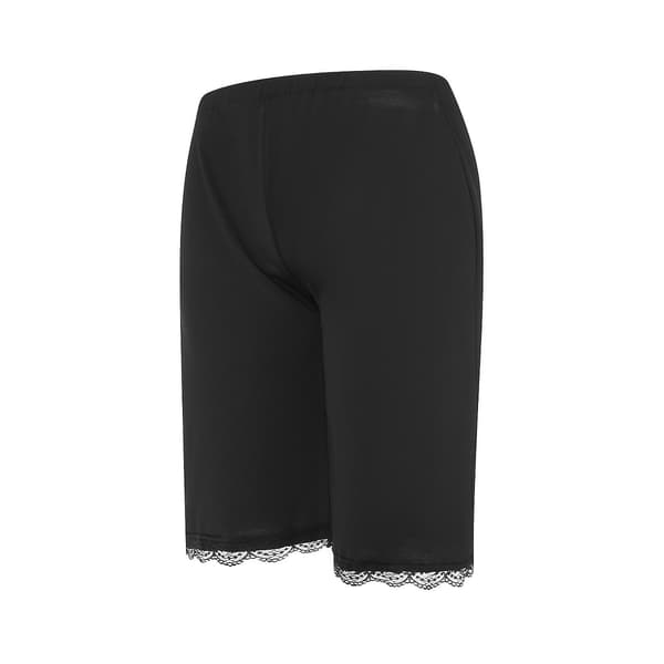Dameundertøy Pyjamas Shorts Sateng Underkjoler Snip-it Culottes Underbukser Bloomers Hvit White M