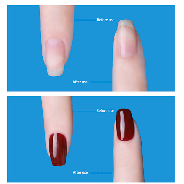 15 ml Soak Off UV Gel Polish No Wipe Top Coat Shine Finish og langvarig Soak Off UV Gel Polish