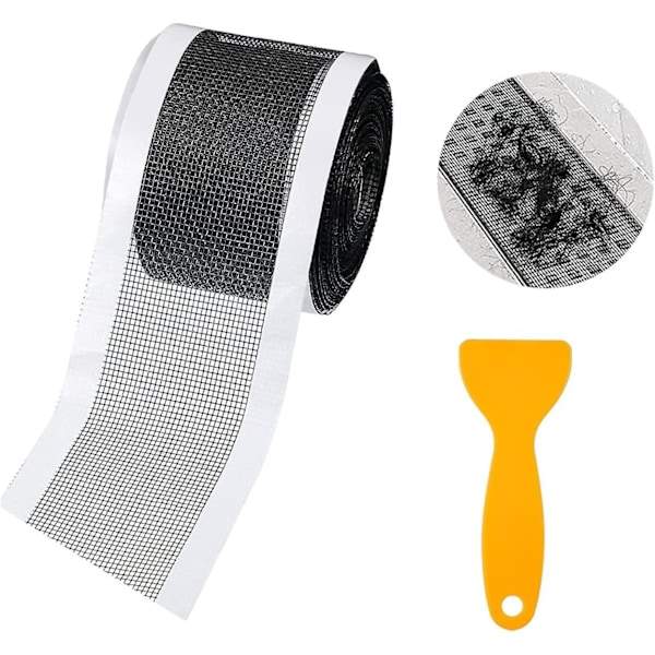 Kjøkken- og badfilter - Selvklebende, engangs, 1 stk, 70 mm * 10 m, forhindrer tilstopping