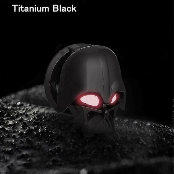 Darth Vader Star Wars Car Ignition Button Cover, One-Button Start Protective Switch Decoration, Anti-Scratch Metal Sticker