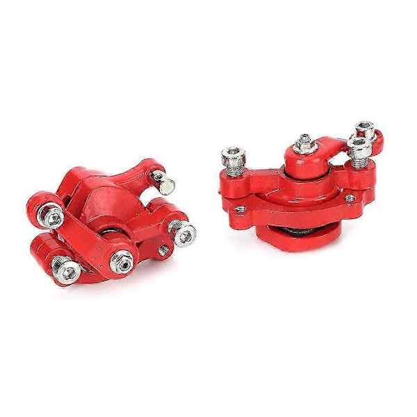 140mm Gas Bakre Skivbromsok Belägg Set Passar för Elektrisk Scooter ATV 49CC