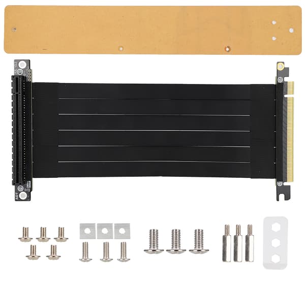 23CM PCI-E grafikkort forlengelse fleksibel kabelsett med PCI-E grafikkortgrensesnitt (S)