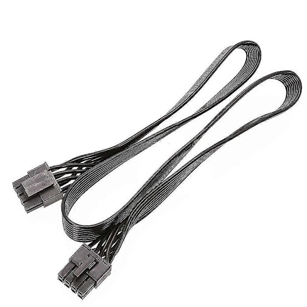 CPU 8-pin hane till EPS-12V moderkortsadapterkabel för modulär strömförsörjning 60C - 4+4-pin hane
