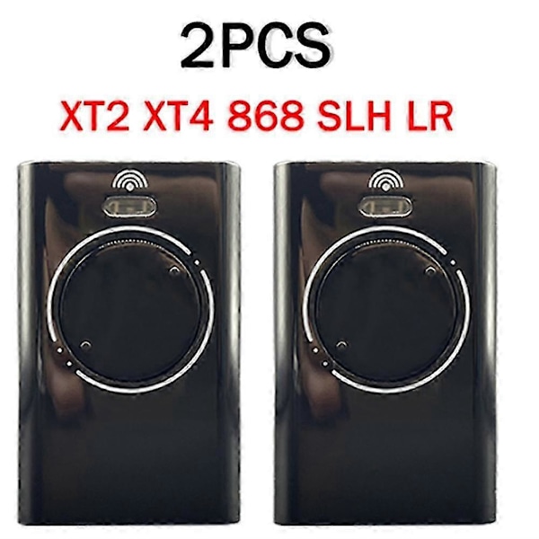 2 STK XT2 XT4 868 SLH LR Garageport Fjärrkontroll 868MHz 787009 787010 7870091 7870101 Grind Duplic