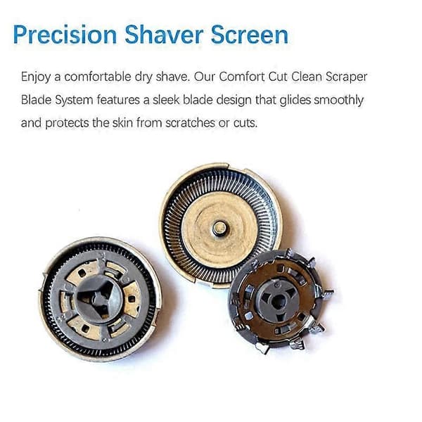 SH71 Erstatningsbarberhode for S5531 S5535 S5532 S5533 S5535 S7950 S8050.S9931 S9932 S9935 Blader Silver