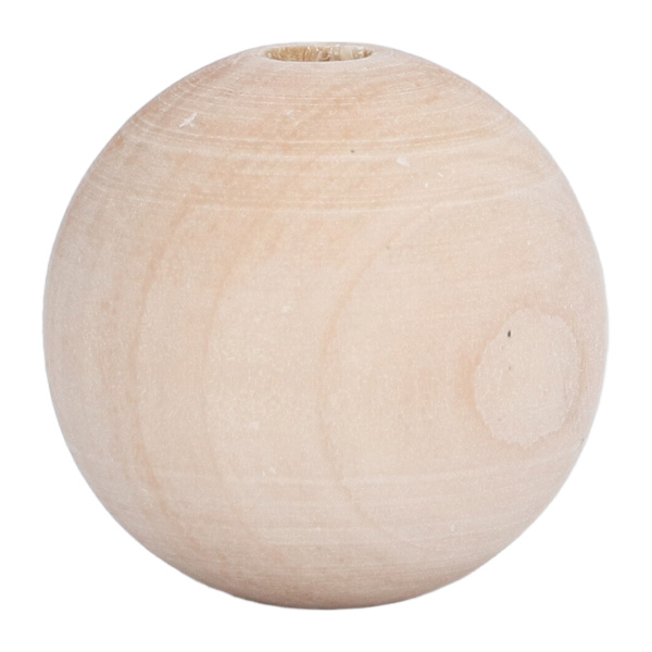 50 st träpärlor 30 mm naturlig blank yta finpolering enkel målning bred applikation träpärlor bulk