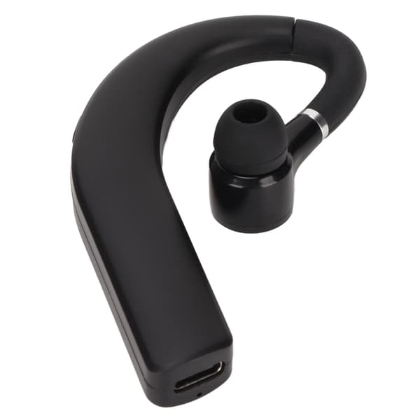 Bluetooth-headset IPX5 vandtæt håndfri støjreducerende enkeltøre Bluetooth-øretelefon til løb, kørsel, forretning