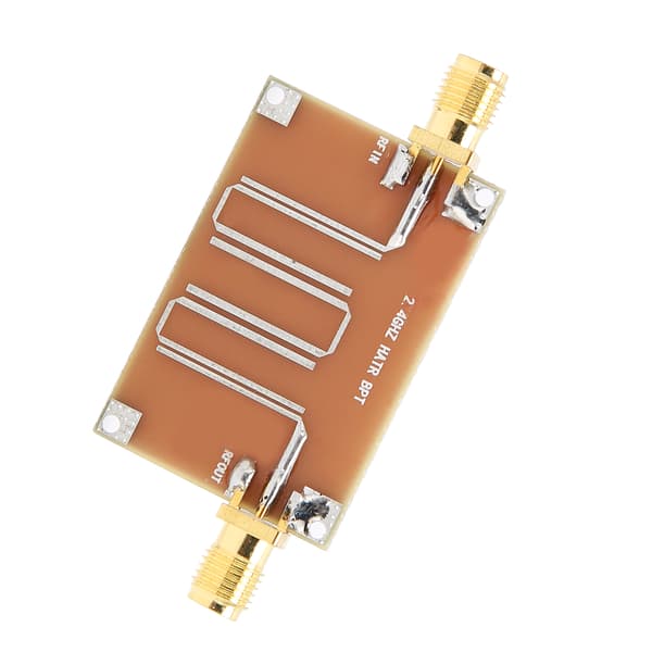 Bandpass-suodatinmoduuli mikroliuskasignaalilevy 2,4 GHz lisävaruste elektroninen komponentti