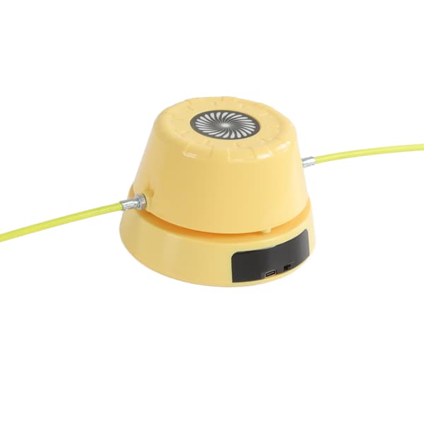 Smart Hoppemaskin Sikkerhet Automatisk Intelligent Telling Elektrisk Hoppemaskin for Barn Gul