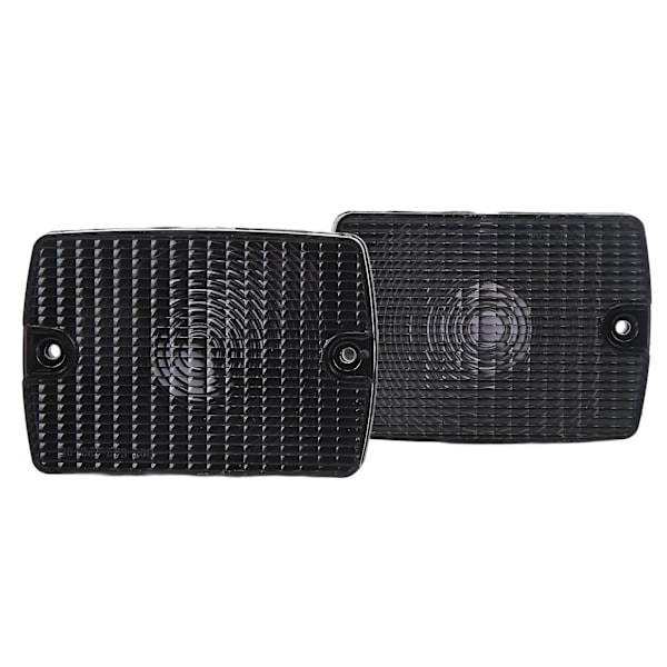 Front Blinklysglass 56001378 Sterk Lystransmisjon Erstatning for Jeep Wrangler YJ 1987-1995 Svart