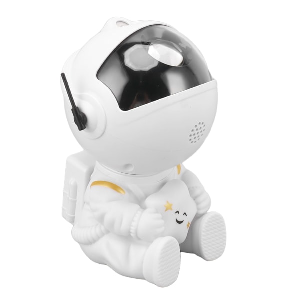 Stjerneprojektor Astronaut Projektor RGB Lys USB-drevet Fjernbetjening Roterbar Lysprojektor til Soveværelsesindretning
