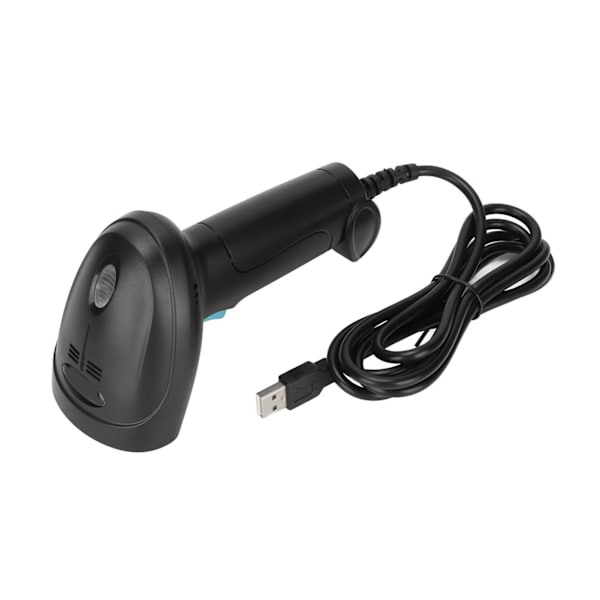 Bärbar streckkodsläsare Snabb skanning IP54 Vattentät Ergonomisk design USB streckkodsläsare för 1D 2D streckkod QR