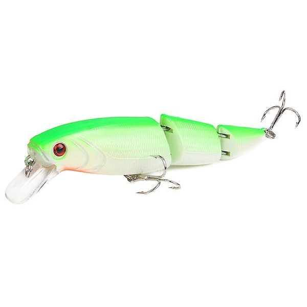 Truscend 5-delad Multi-ledad Swimbaits för Bass & Öring - Livsliknande Långsamt Sjunkande Bioniska Simmande Beten