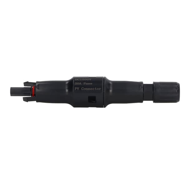 1500V Solcelle-Sikringsstik IP68 Vandtæt Sikringsplug Diode PV-Stik Han-Kabel 20A
