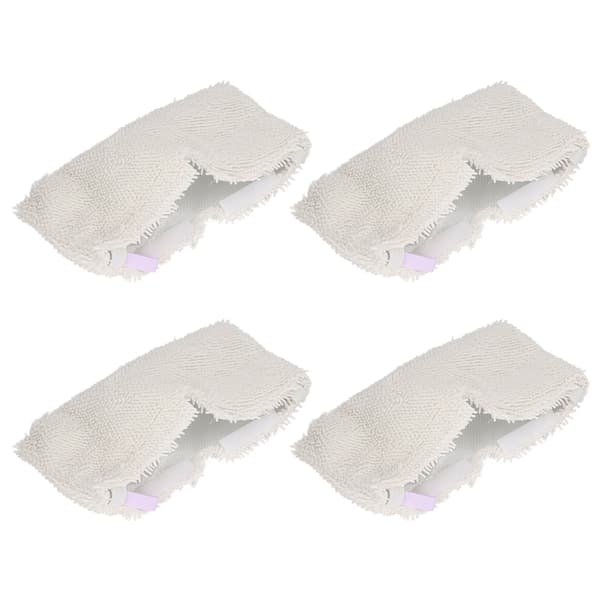 4 stk. mikrofiber moppeputer erstatningsdampmoppeputer for Shark S3901 S3500 S3501