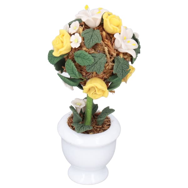 1:12 Dukkehus Simulation Blomst Mini Dukkehus Have Tilbehør Simulation Ler Blomst Hortensia Model