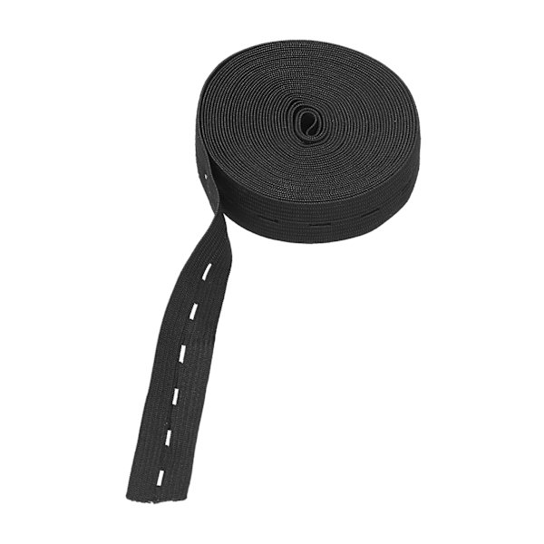 Kuminauha, joustava, kannettava, monikäyttöinen, koti- ja toimistokäyttöön, käytännöllinen, musta