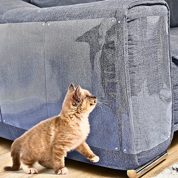 Möbelskydd mot kattklös 10-pack Soffa Skydd Hörnskydd för Katter Möbelskydd